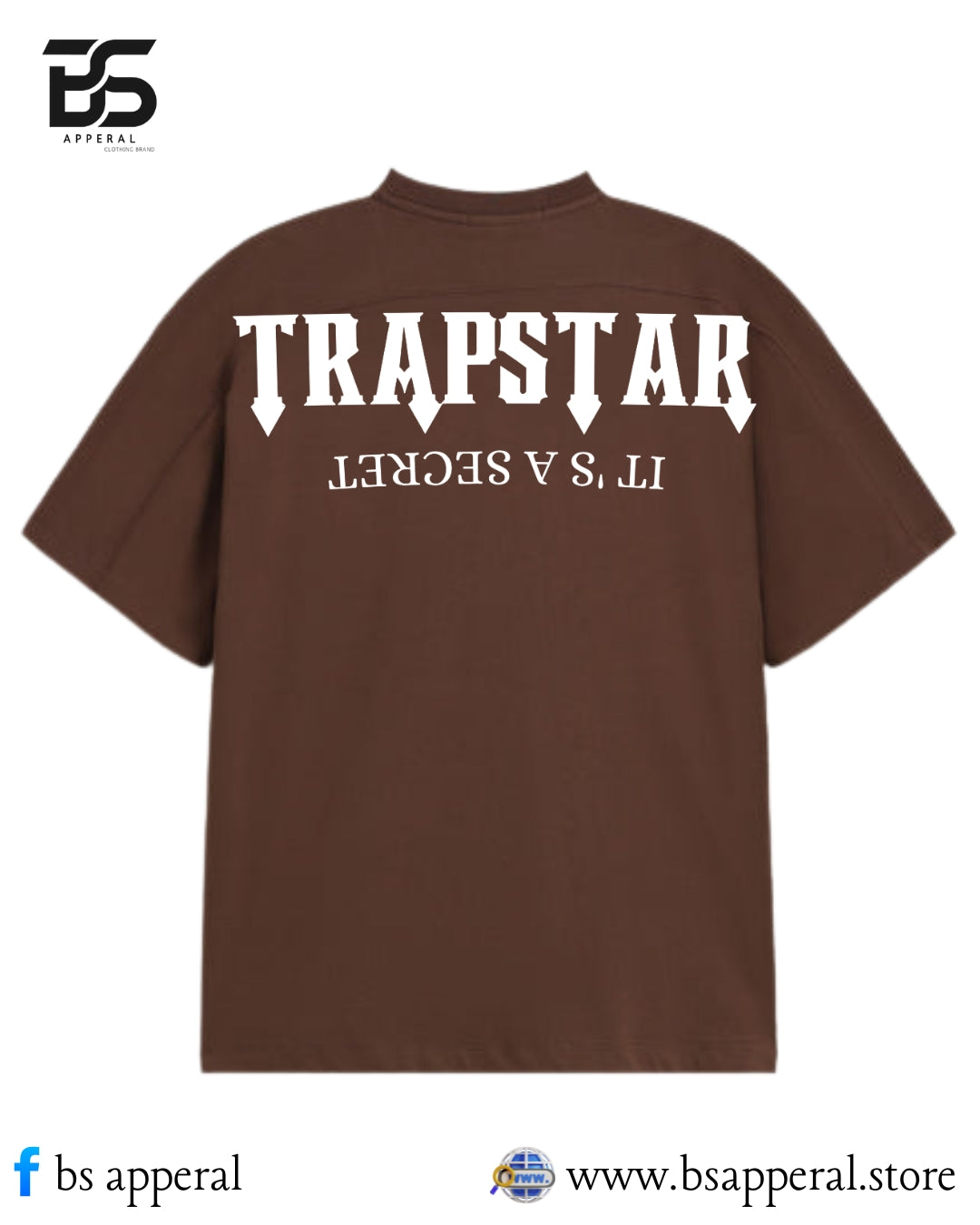 MEN OVERSIZED T-SHIRT WITH TRAPSTAR DESIGN