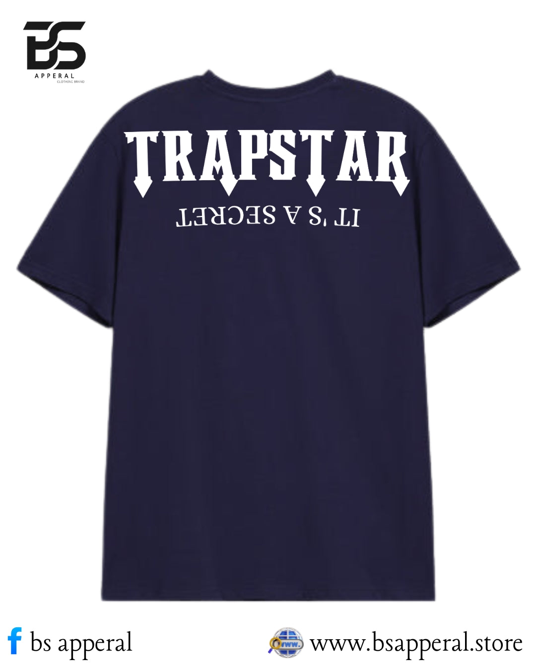 MEN OVERSIZED T-SHIRT WITH TRAPSTAR DESIGN