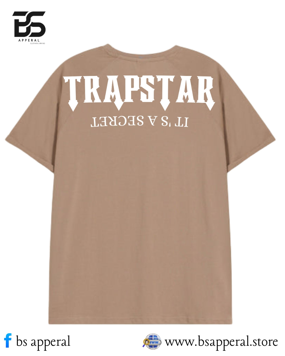 MEN OVERSIZED T-SHIRT WITH TRAPSTAR DESIGN
