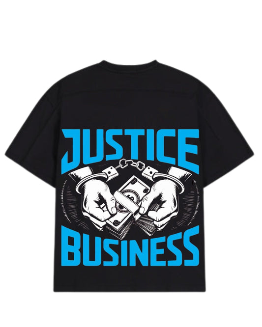 MEN'S OVERSIZED TEE'S WITH JUSTICE DESIGN
