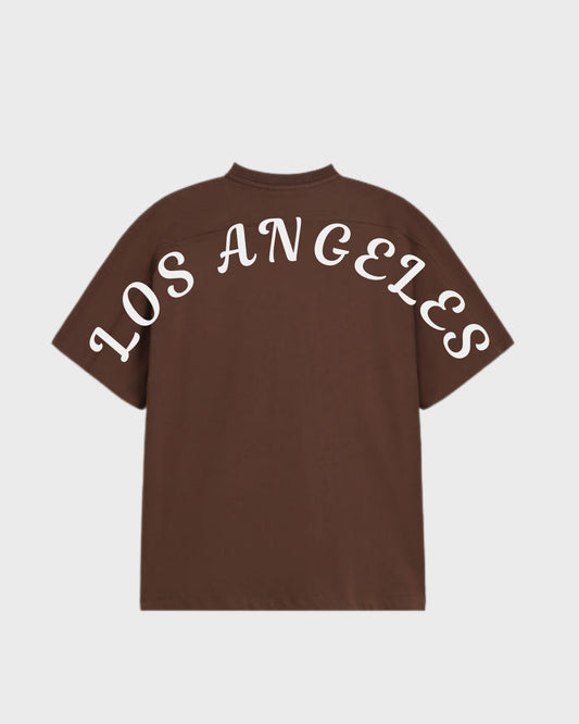 MEN OVERSIZED T-SHIRT WITH LOS ANGELES DESIGN