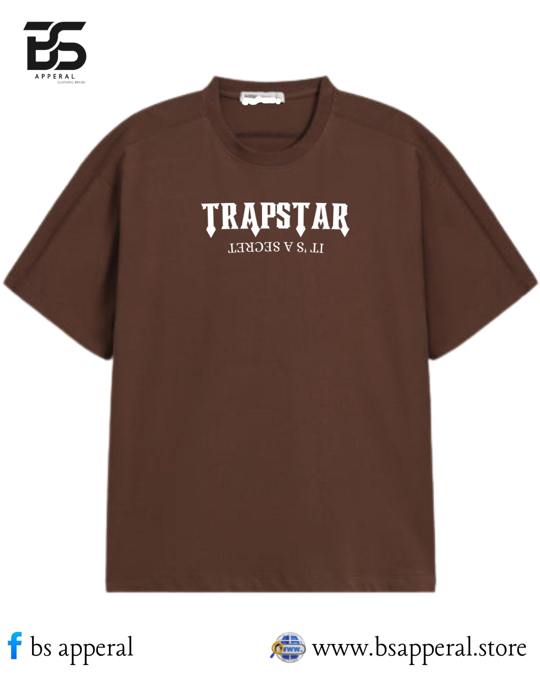 MEN OVERSIZED T-SHIRT WITH TRAPSTAR DESIGN