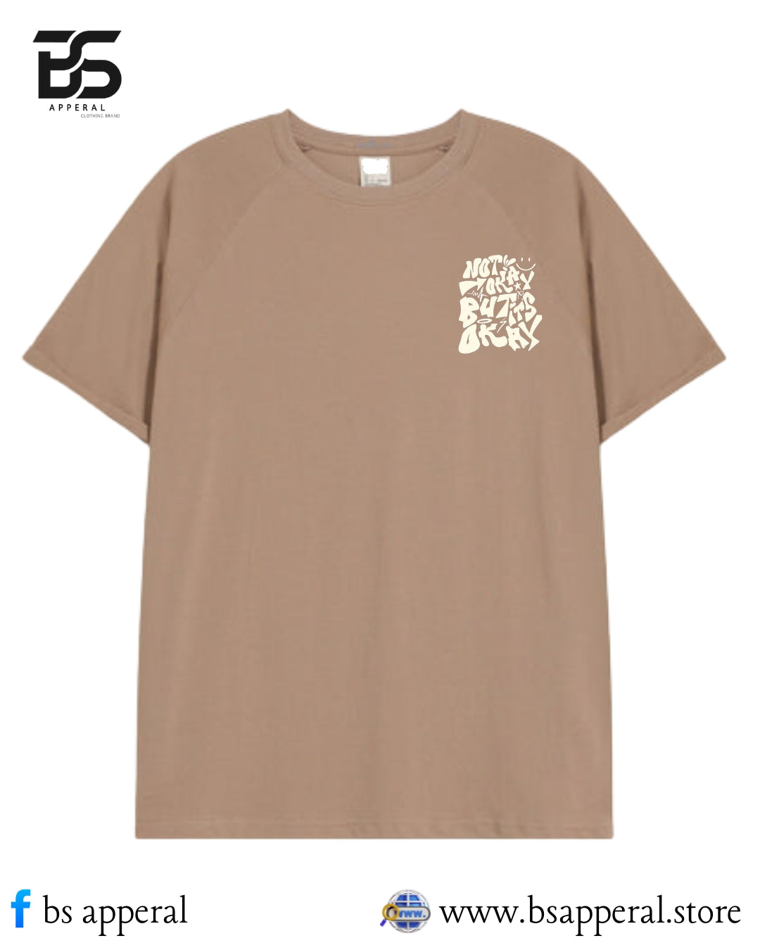 MEN OVERSIZED T-SHIRT WITH ITS OKAY DESIGN